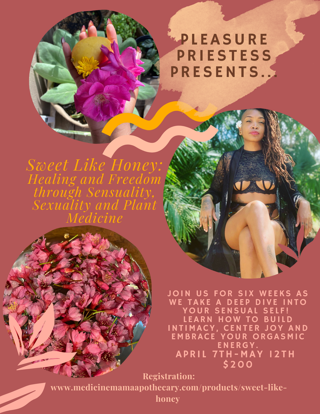 Sweet Like Honey: Healing and Freedom through Sensuality, Sexuality and Plant Medicine